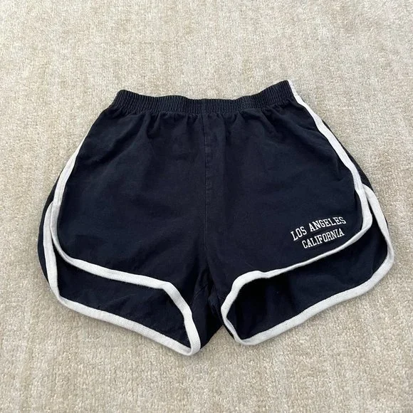 Brandy Melville High Rise Lounge Shorts Los Angeles - Picture 1 of 7